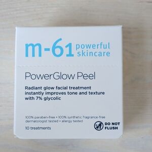 New M61 PowerGlow Peel Radiant Glow Facial Treatment - 10 Pack